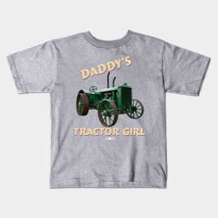 Allis Chalmers Daddy's tractor girl Kids T-Shirt